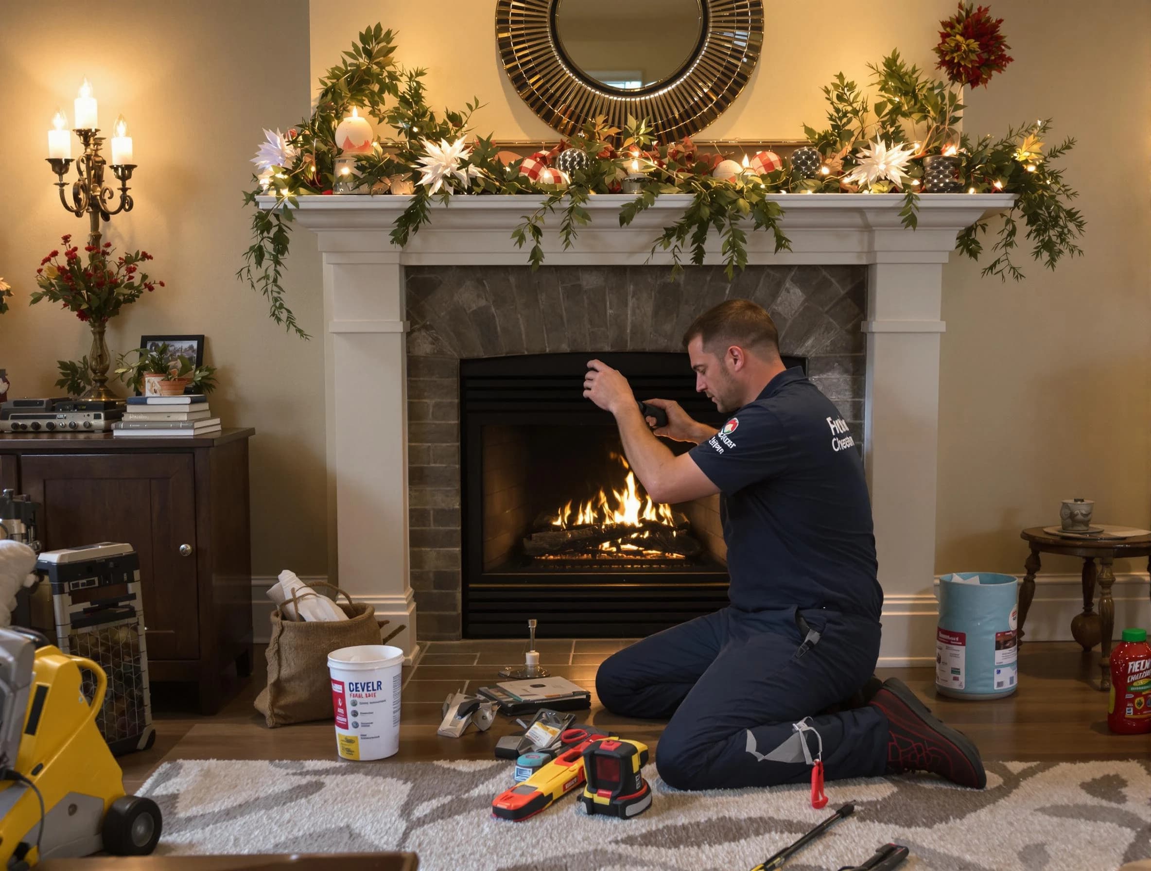 Portland Chimney Sweep offering fireplace maintenance services in Portland, TN