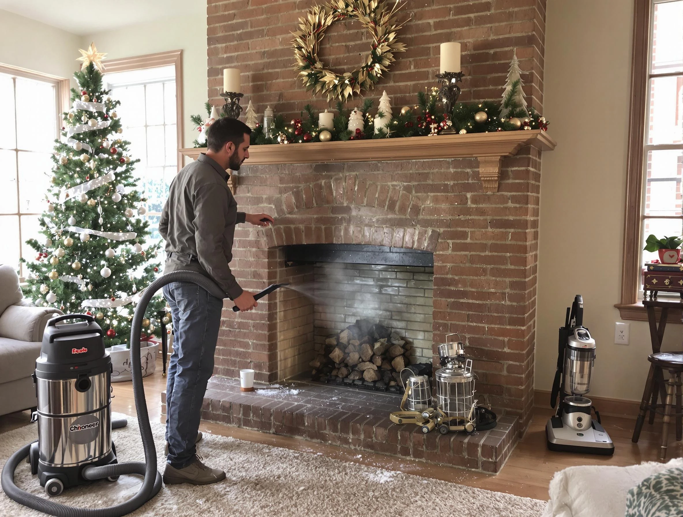 Fireplace Cleaning in Portland