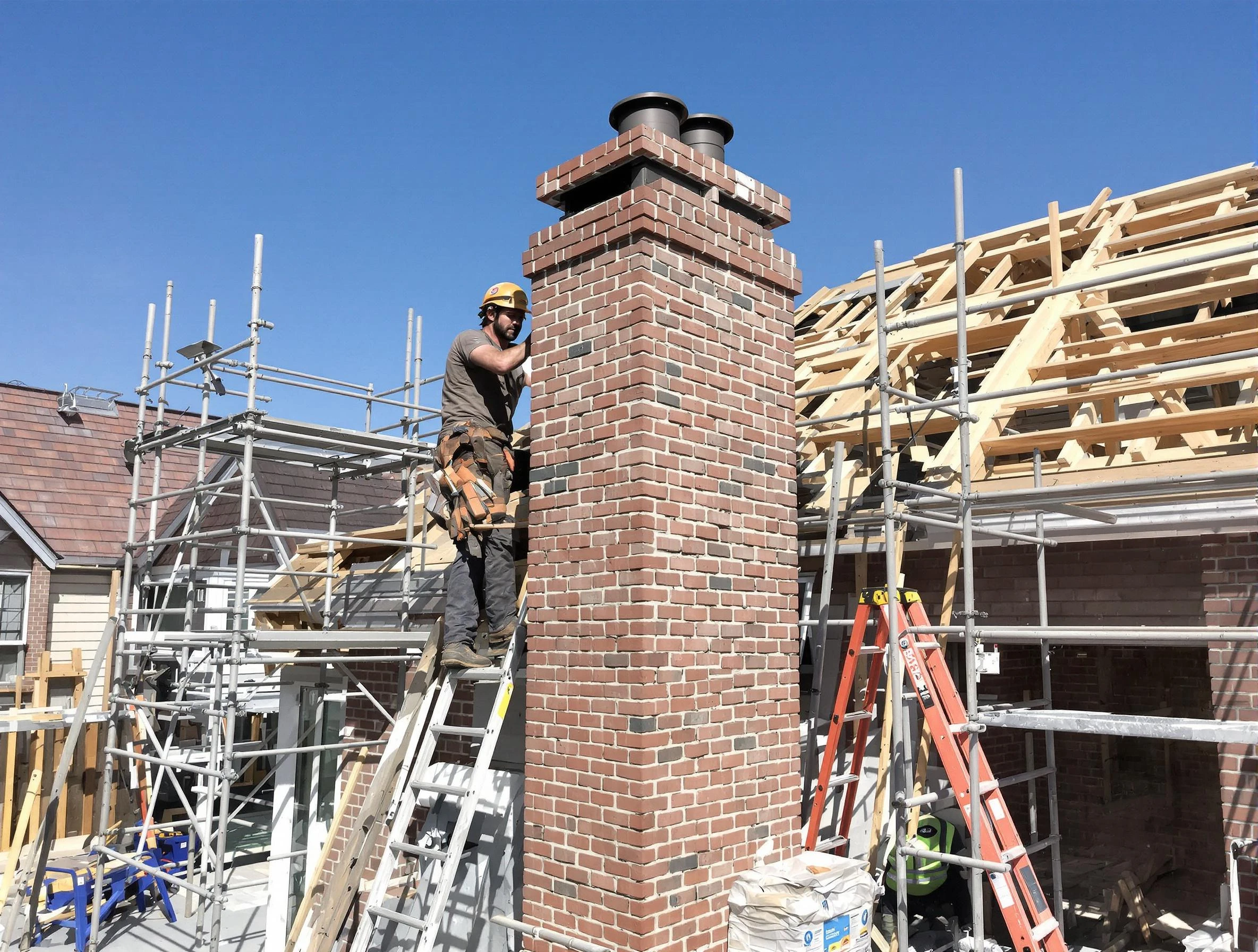 New chimney installation completed by Portland Chimney Sweep in Portland, TN